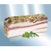 Salo Sibirskoje met knoflook  "spek".